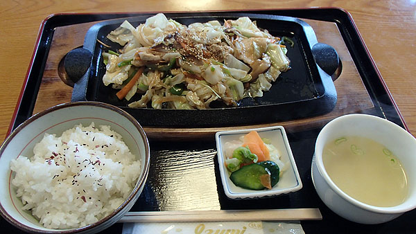 産直野菜炒め定食